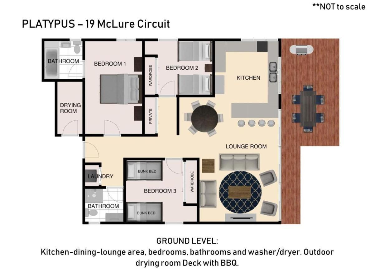 Villa Platypus 19 Mclure Circuit Jindabyne Exterior foto